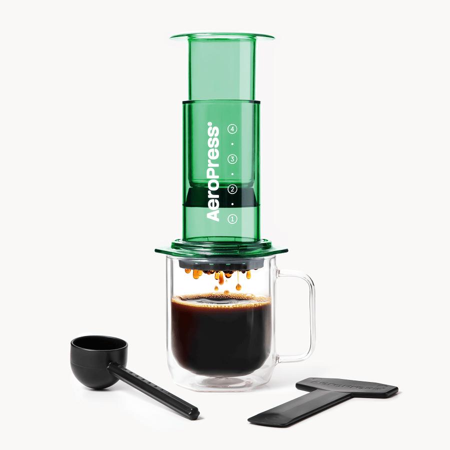 AeroPress Coffee Maker - Clear & Colors